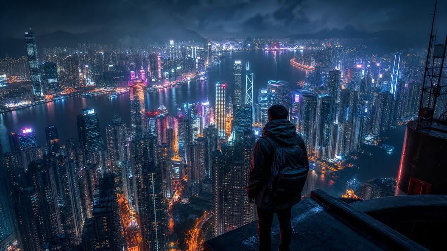 免费看片视频教程：城市夜景摄影后期处理